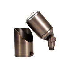 Load image into Gallery viewer, Total Light Blaze Up Light Classic Brass - Total Light Landscape Lighting Solutions