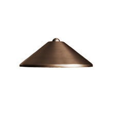 Load image into Gallery viewer, Total Light® Destin Brass Path Light- Cone Shade 15" Stem