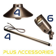 Load image into Gallery viewer, Total Light® Up Light and Path Light Combo #3 Complete Landscape Kit
